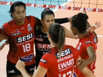 SESI - Bauru - Sesi Vôlei Bauru visita Pinheiros na estreia da